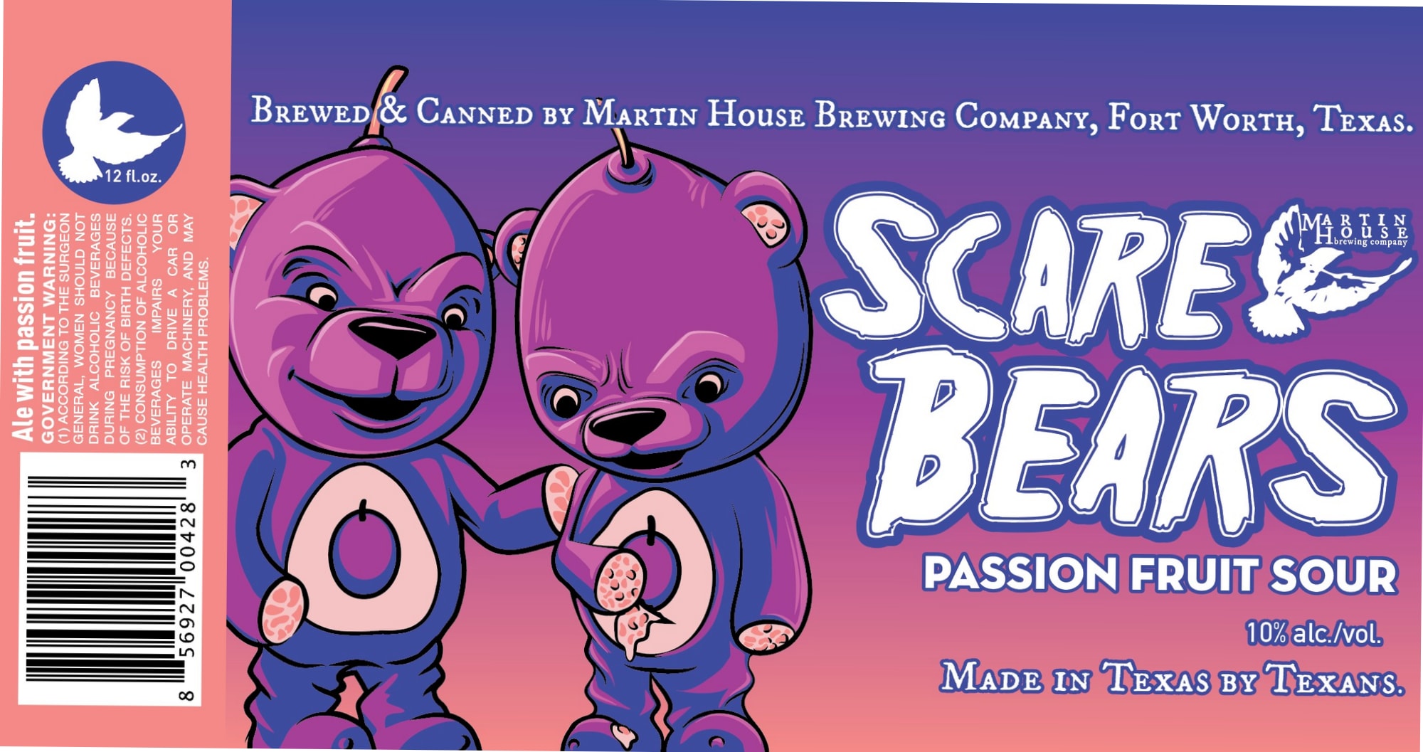 Scare Bears by Martin House Brewing Company - beer label
