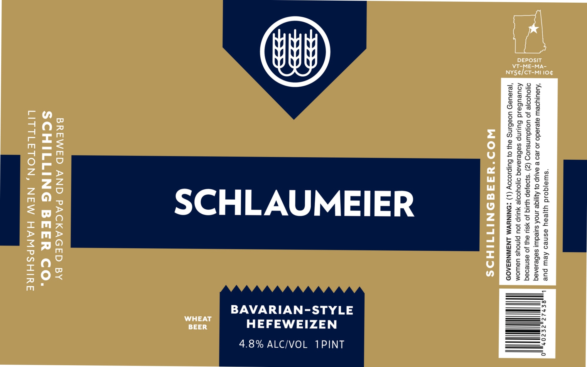 Schlaumeier by Schilling Beer Co. - beer label