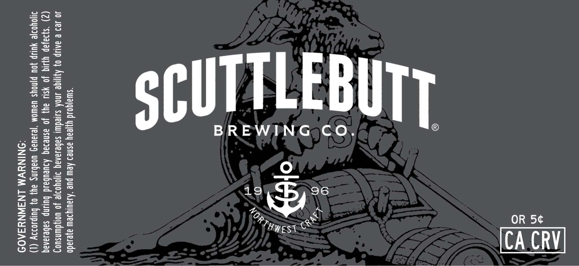 Scuttlebutt by Scuttlebutt Brewing Co. - beer label