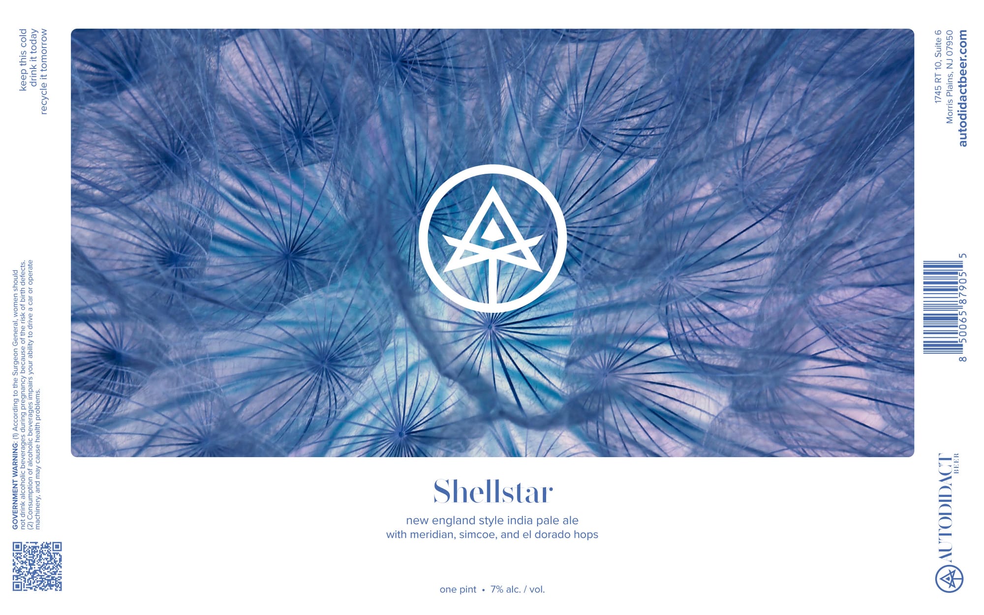 Shelstar by Autodidact Beer - beer label