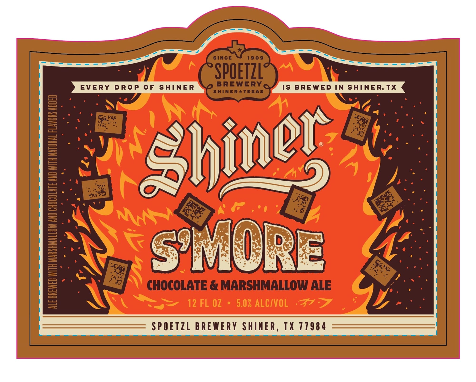 Shiner S’more by Spoetzl Brewery - beer label