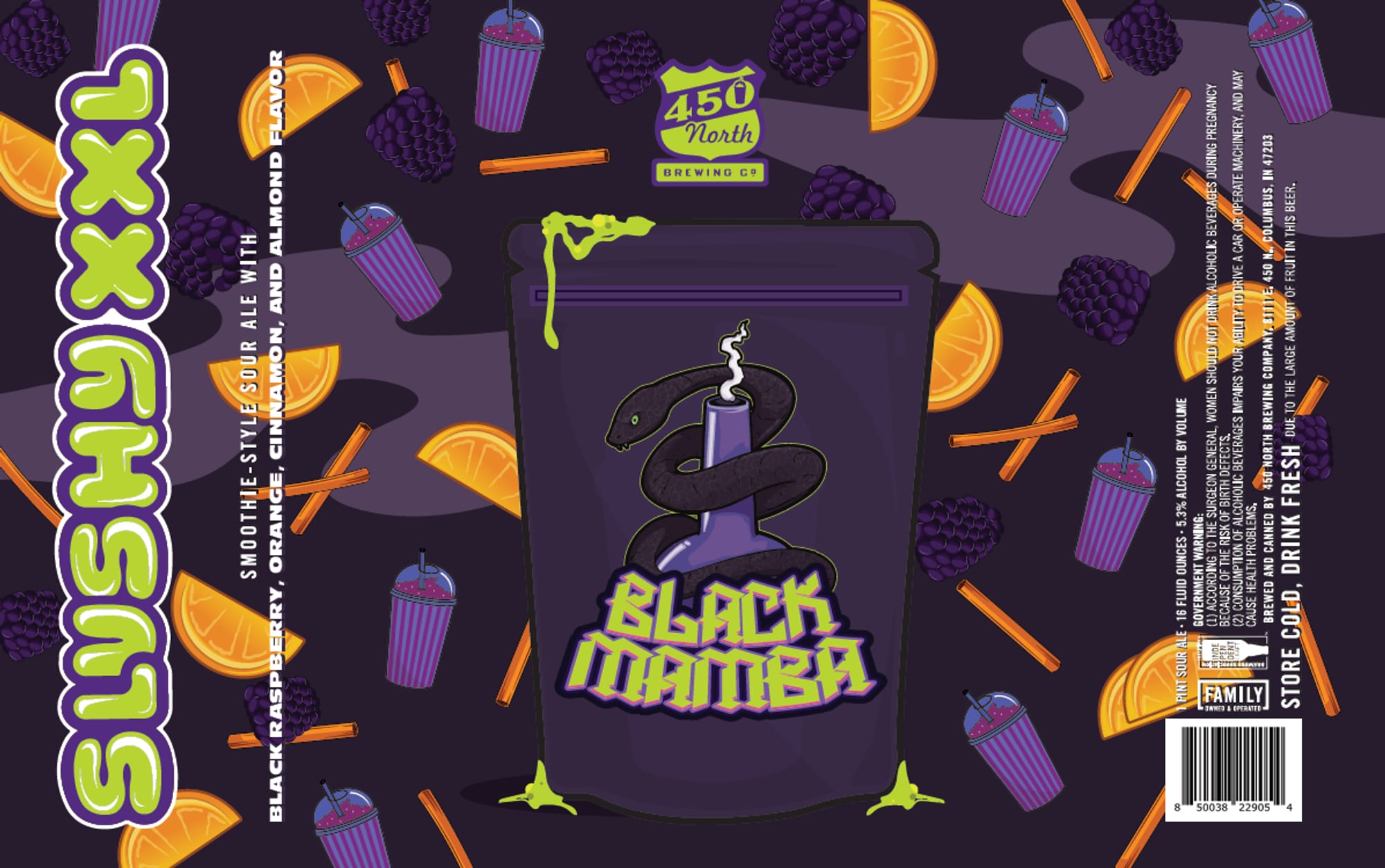 ShyGuy by 450 North Brewing Co. - beer label