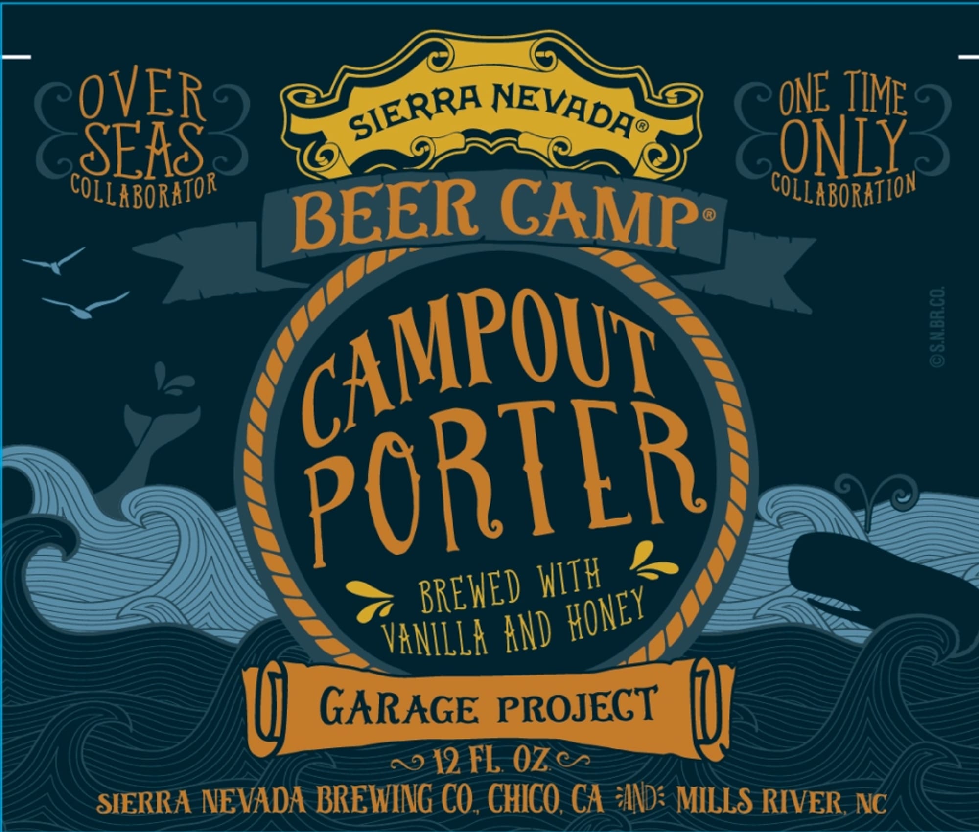 Campout Porter by Sierra Nevada Brewing Co. - beer label