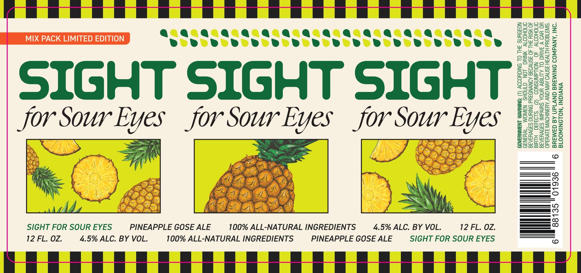 Sight for Sour Eyes by Bloomington Brewing Company, Inc. - beer label