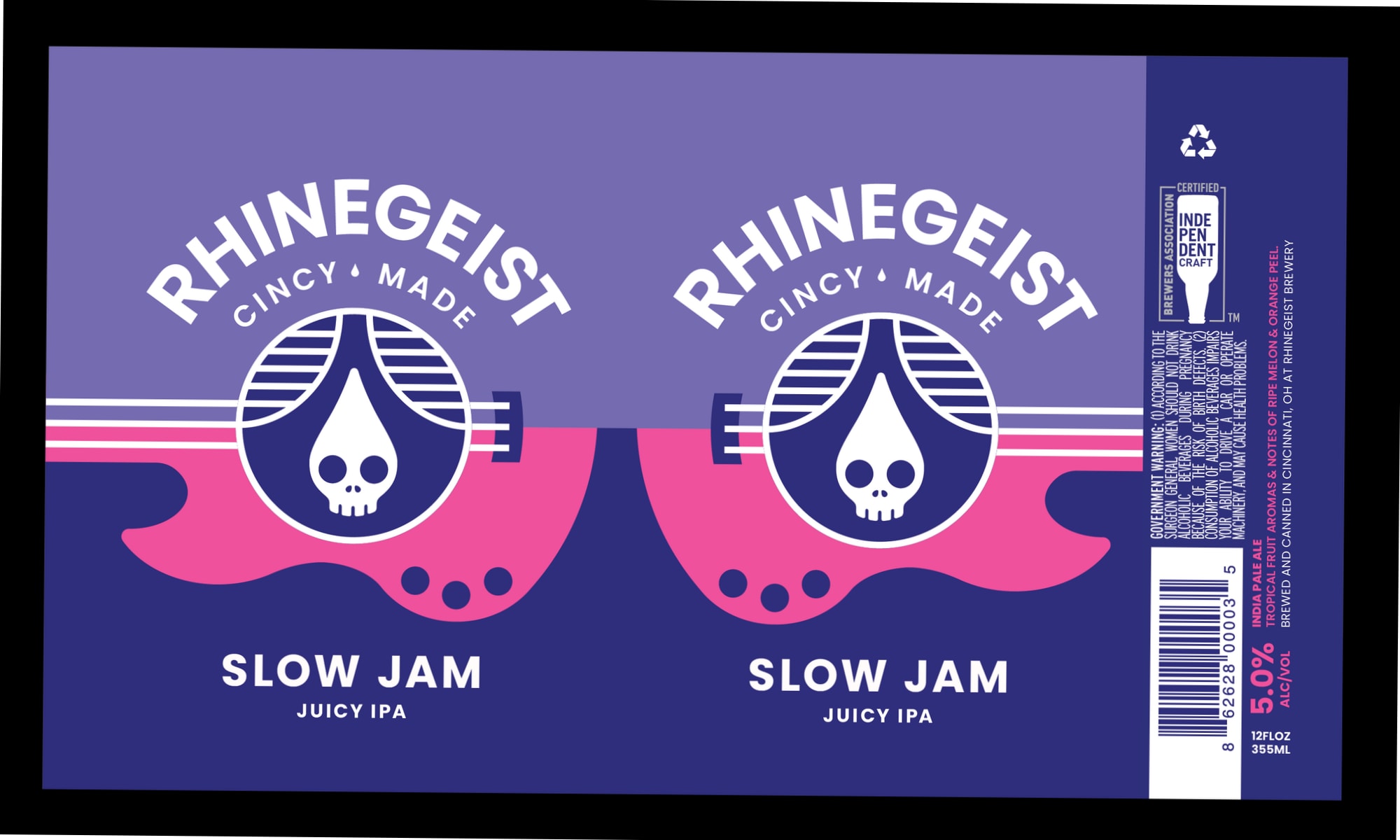 Slow Jam by Rhinegeist Brewery - beer label