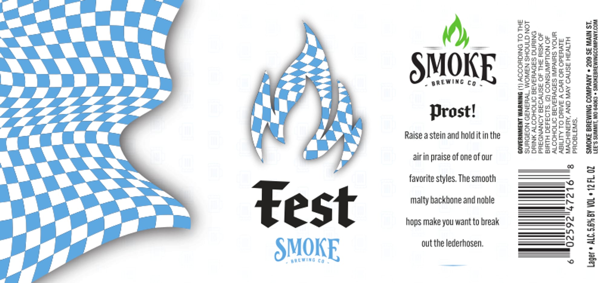 prost! Fest by Smoke Brewing Co. - beer label