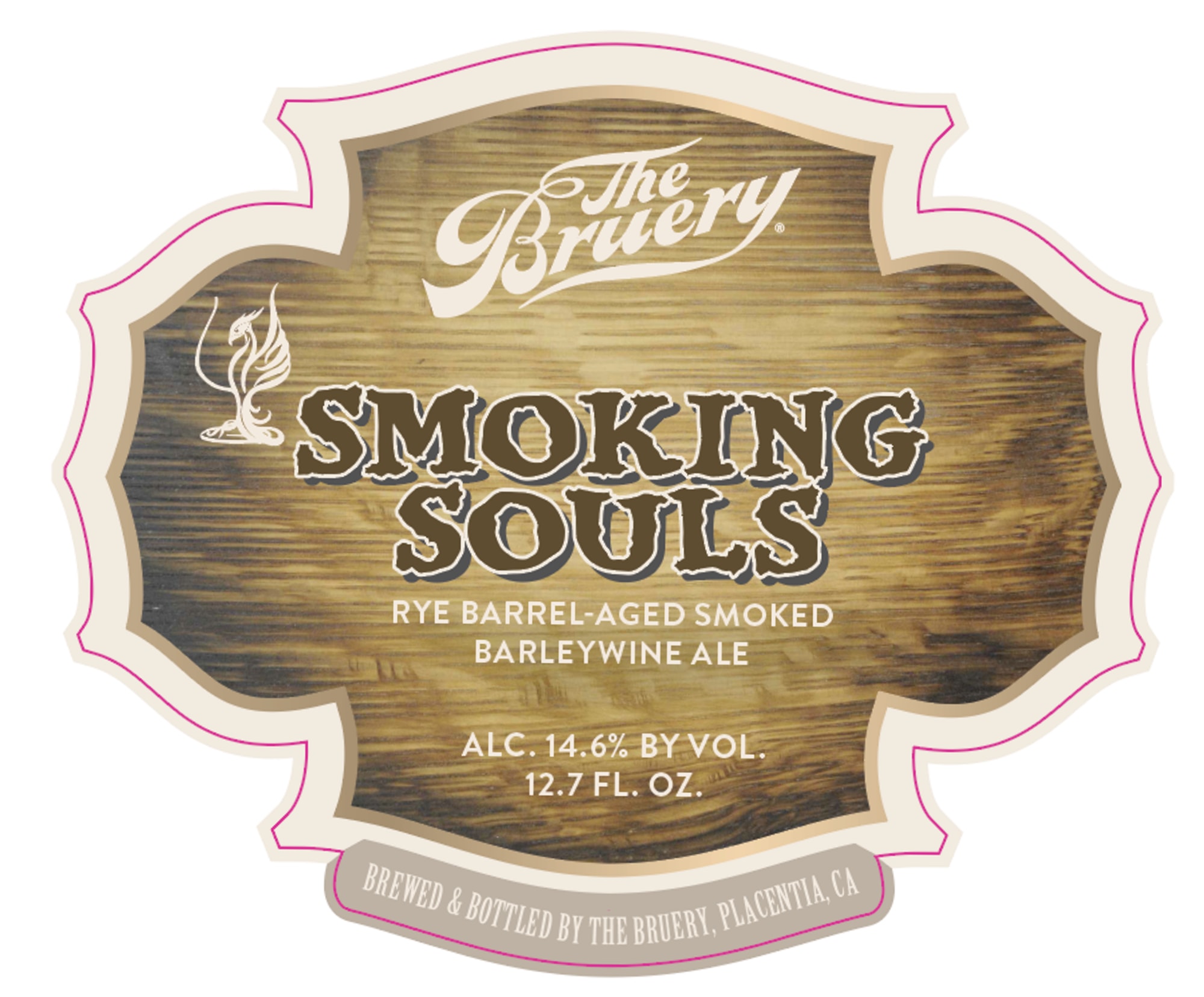 Smoking Souls by The Bruery - beer label