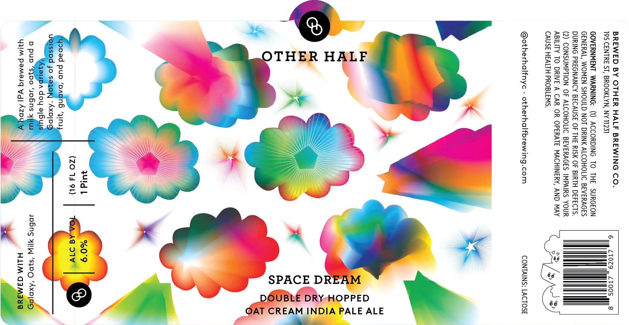 Space Dream by Other Half Brewing - beer label