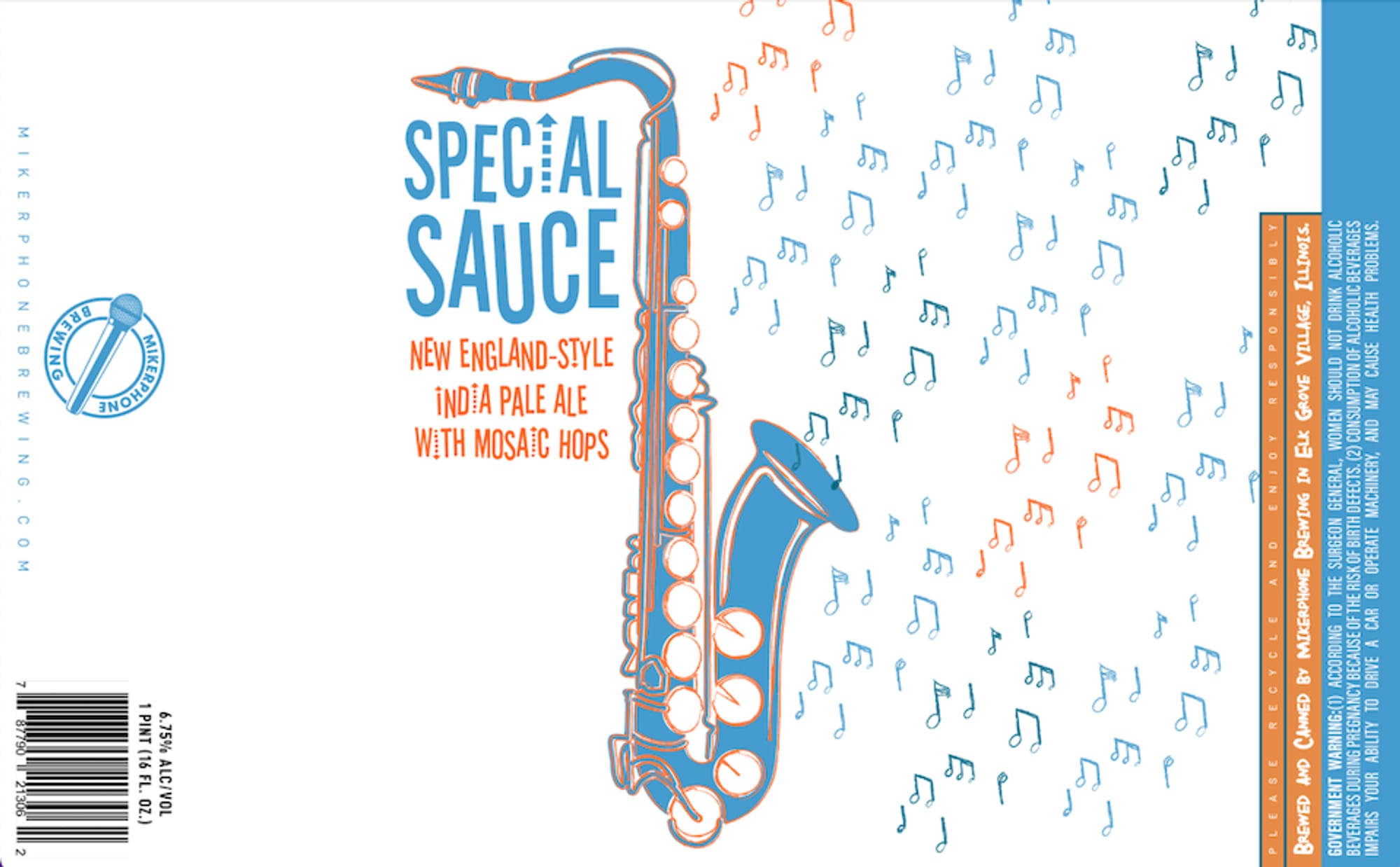 Special Sauce by Mikephone Brewing - beer label