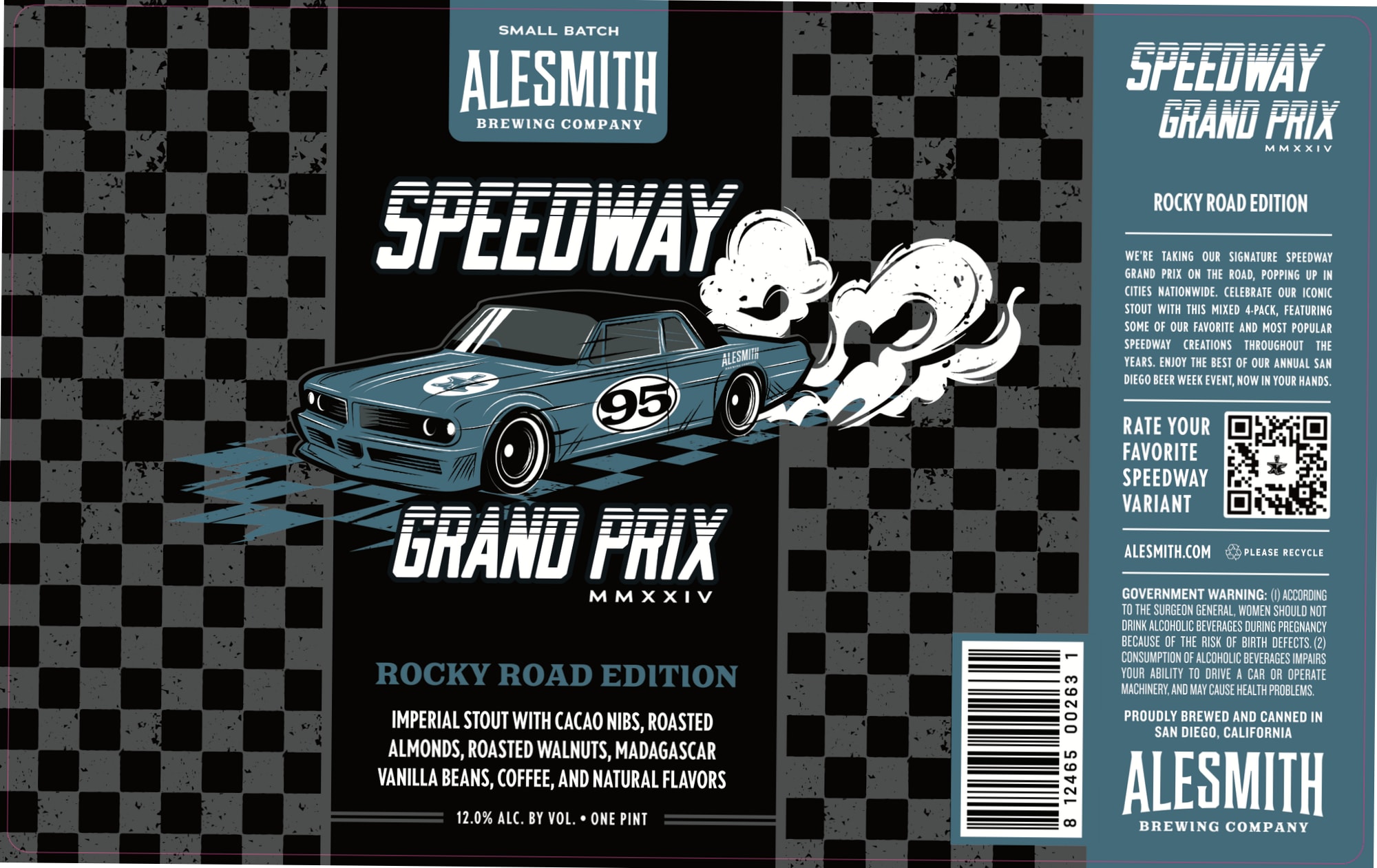 Speedway Grand Prix: Rocky Road Edition by Alesmith Brewing Company - beer label