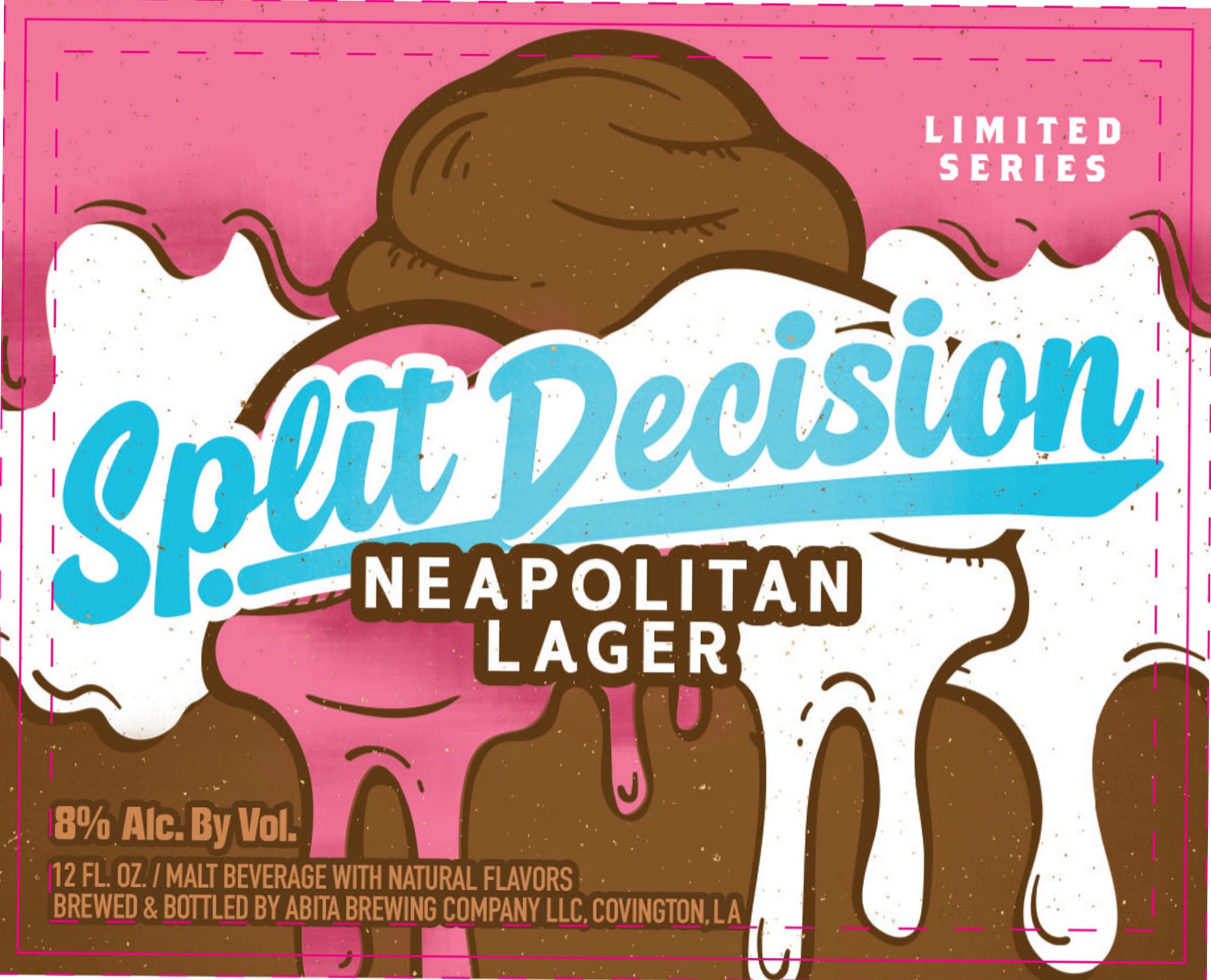 Split Decision by Abita Brewing Company - beer label