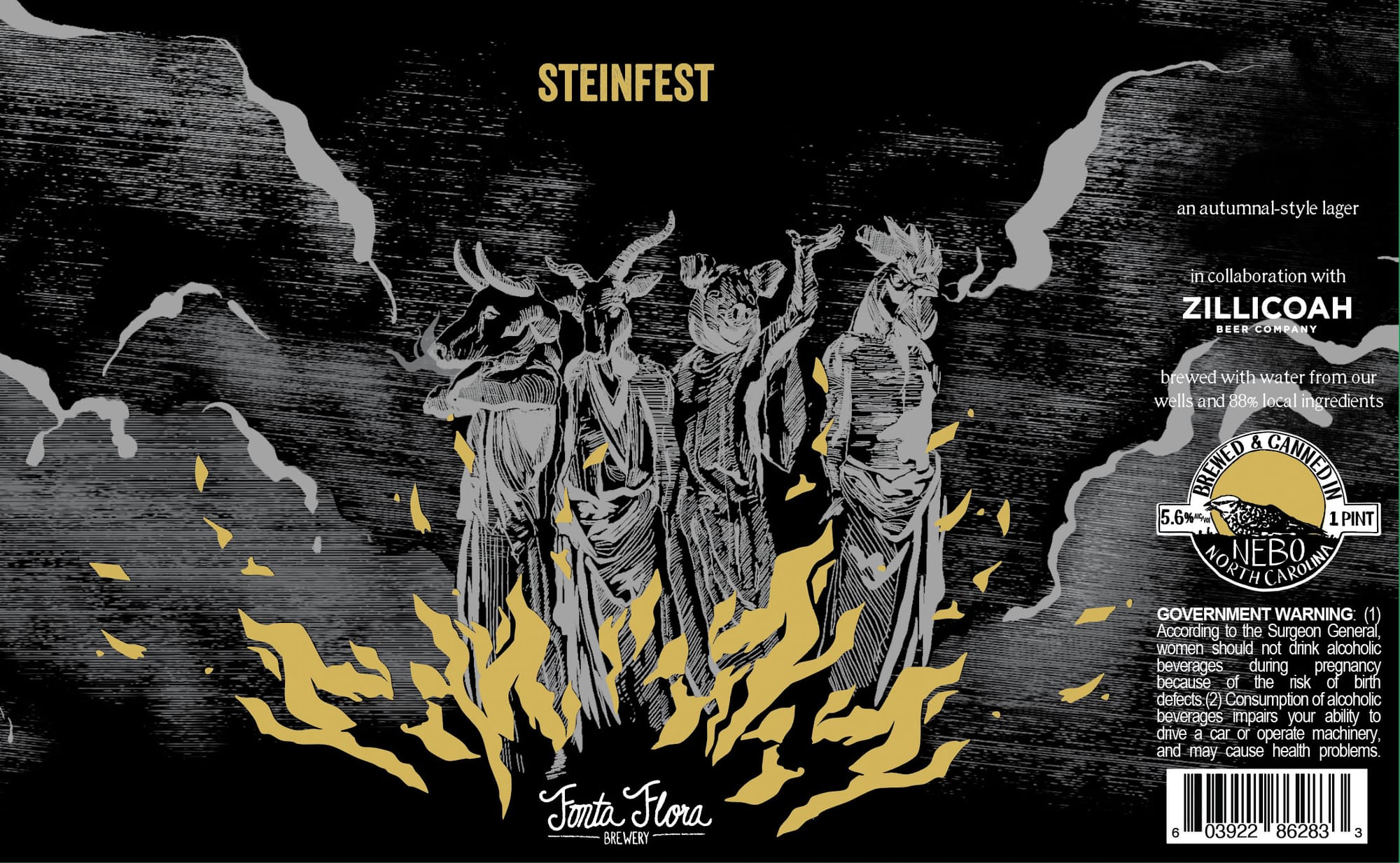 Steinfest by Zillicoah Beer Company - beer label