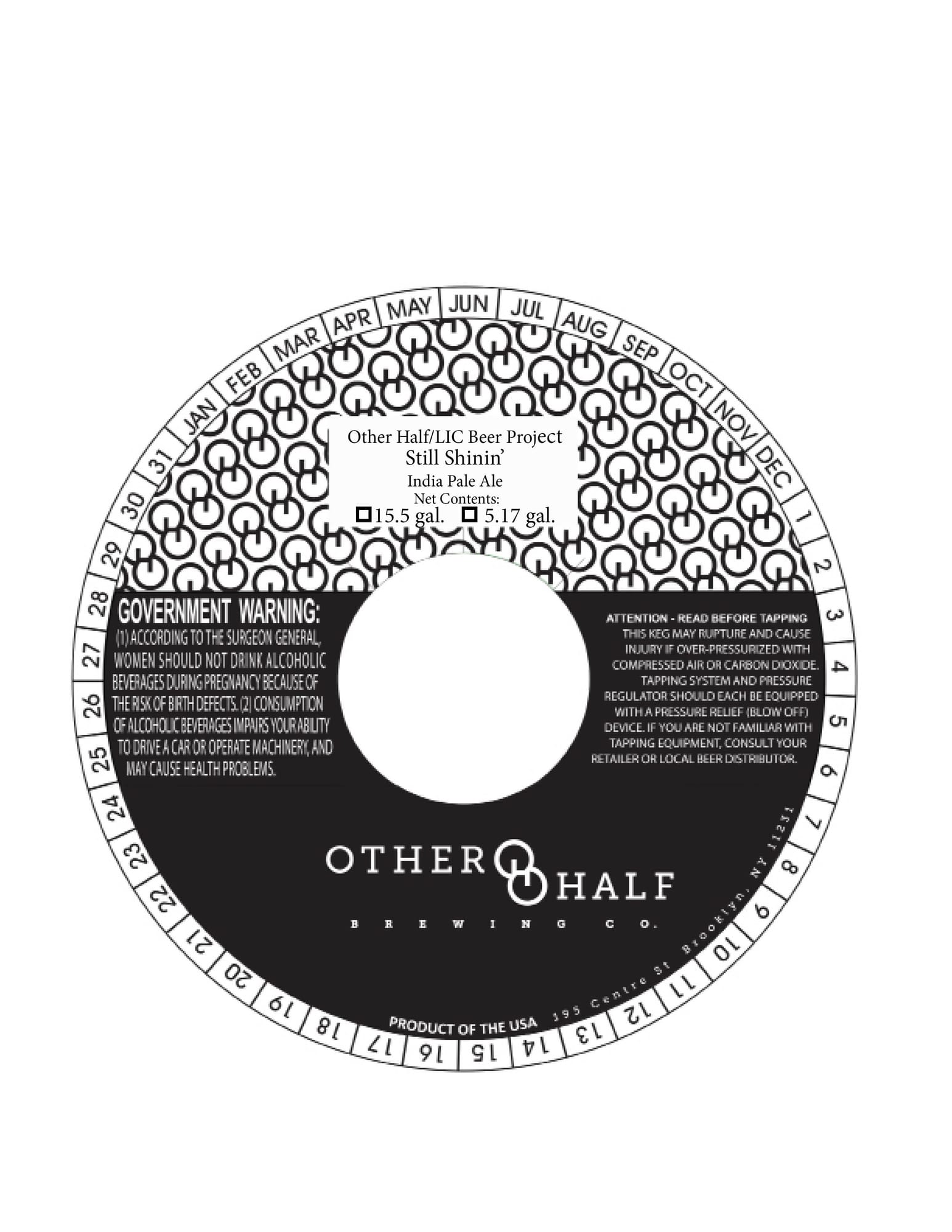 Still Shinin’ by Other Half Brewing Co. - beer label