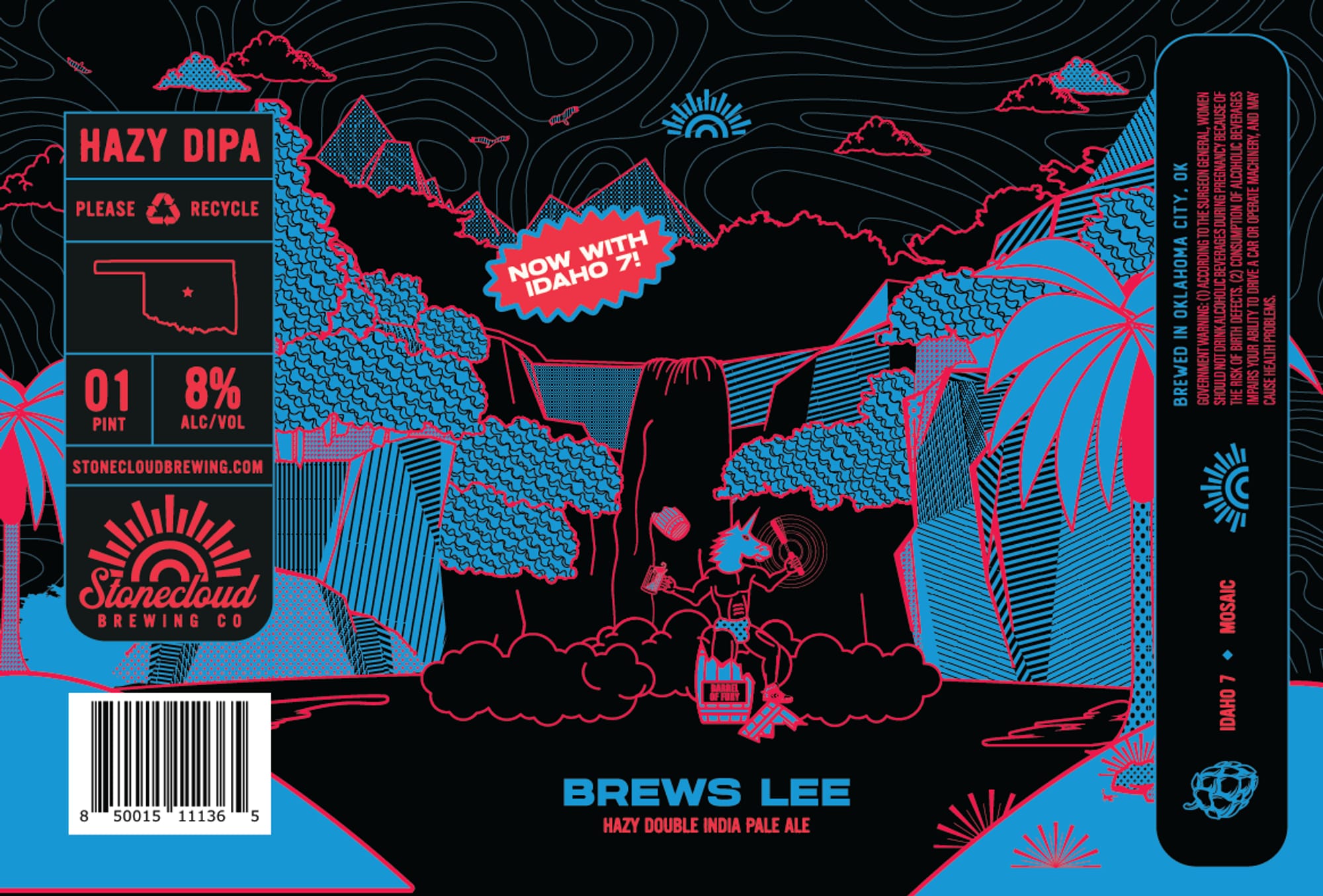Brews Lee by Stonecloud Brewing Co. - beer label
