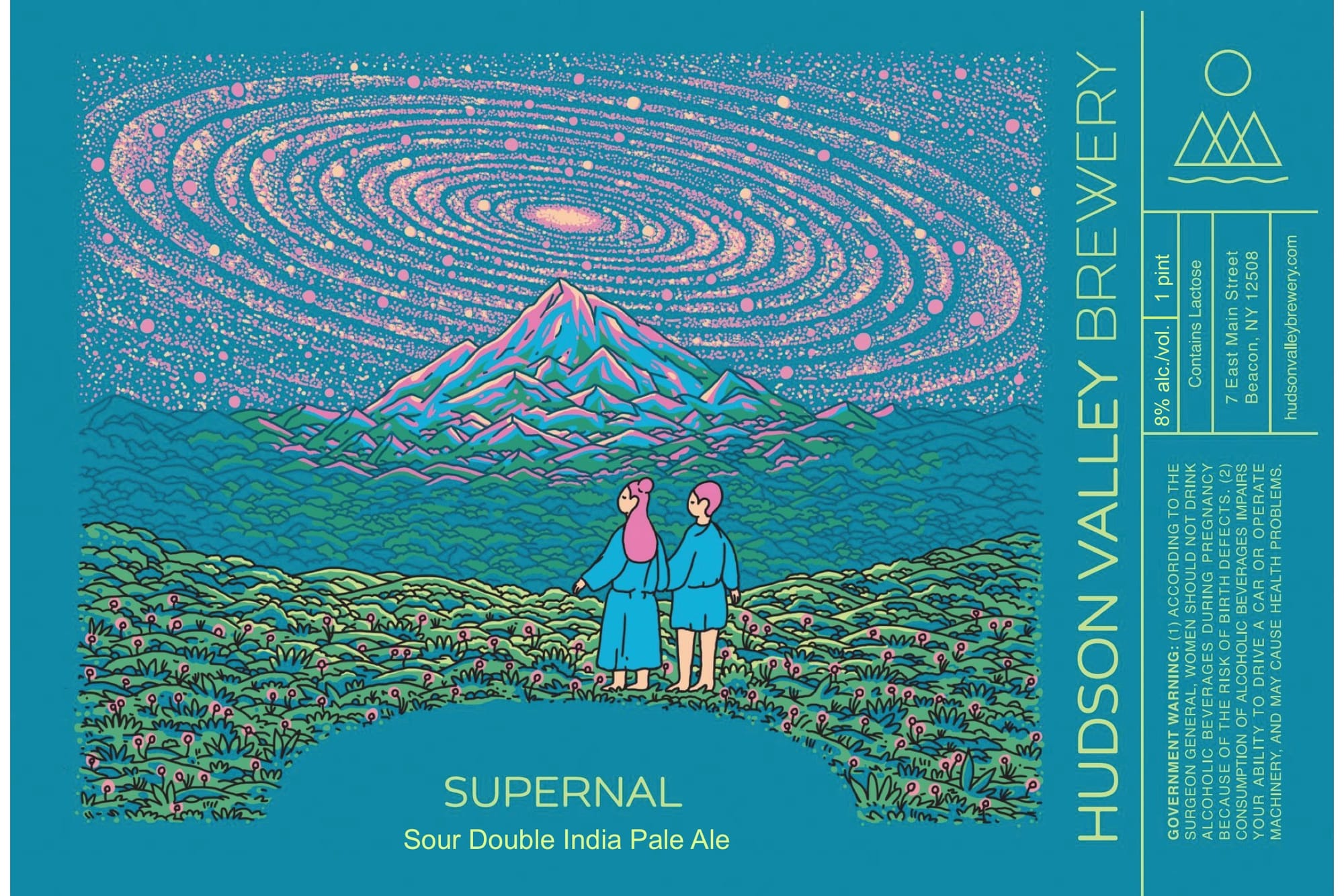 Supernal by Hudson Valley Brewery - beer label