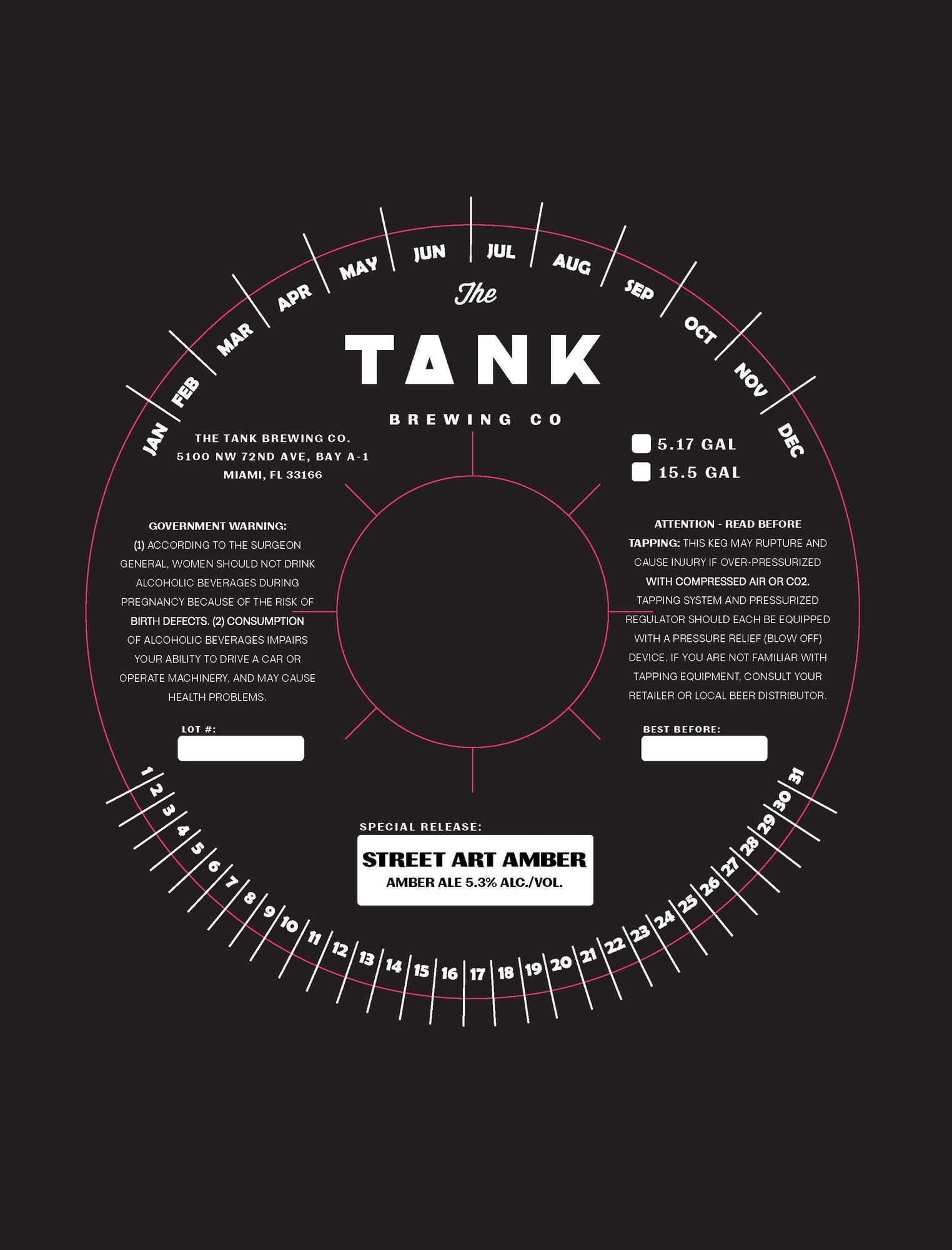 Street Art Amber by Tank Brewing Co. - beer label