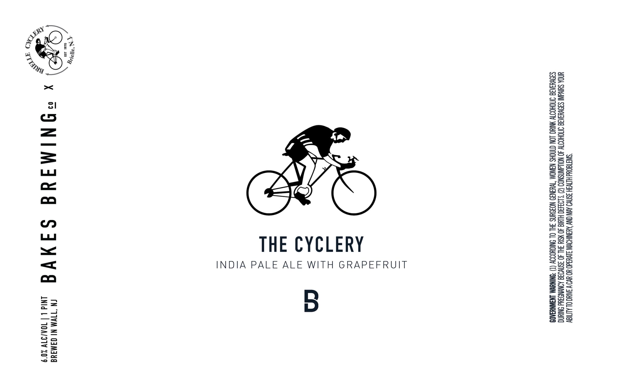 The Cyclery by The Cyclery Brewing - beer label
