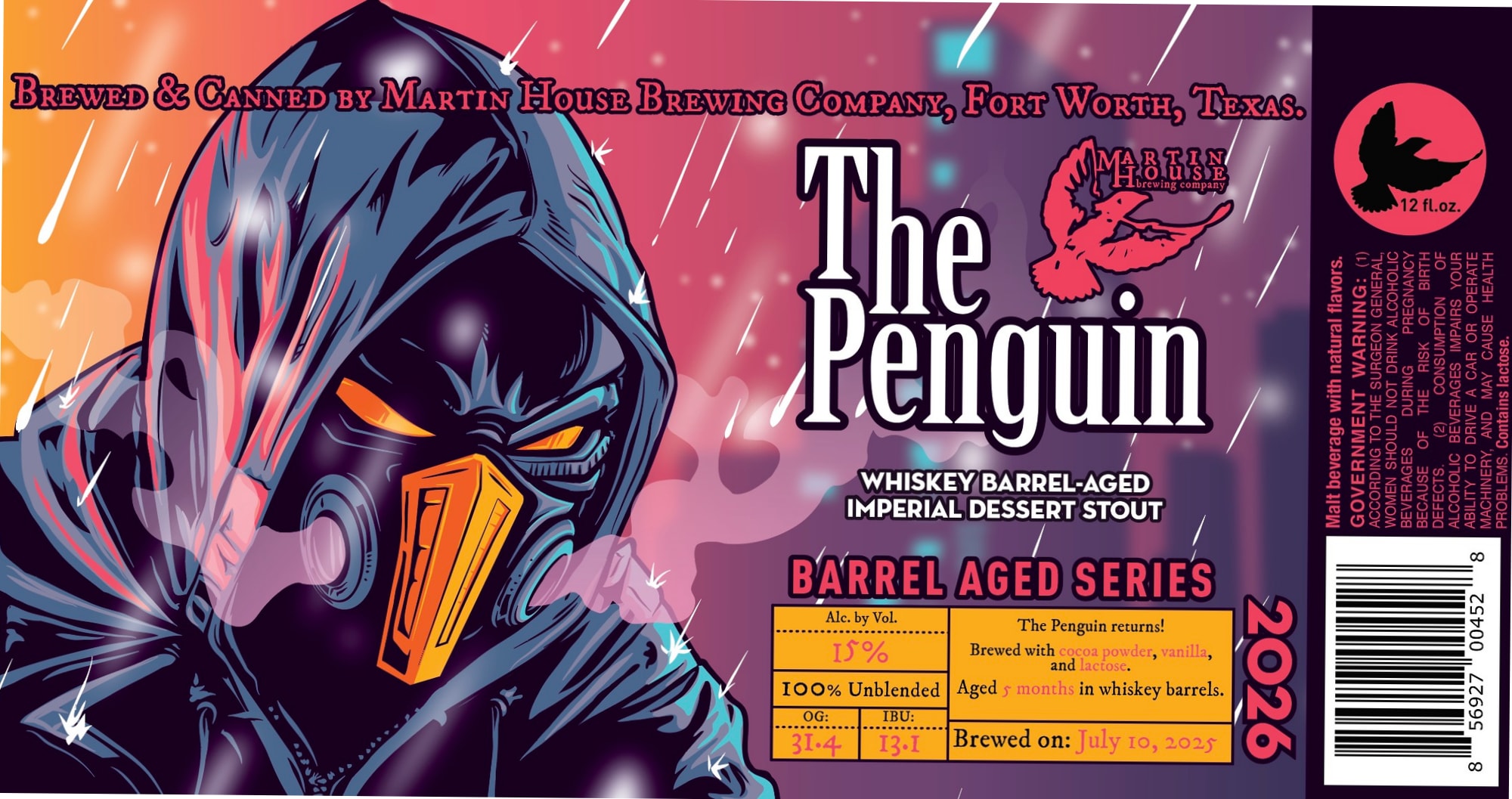 The Penguin by Martin House Brewing Company - beer label