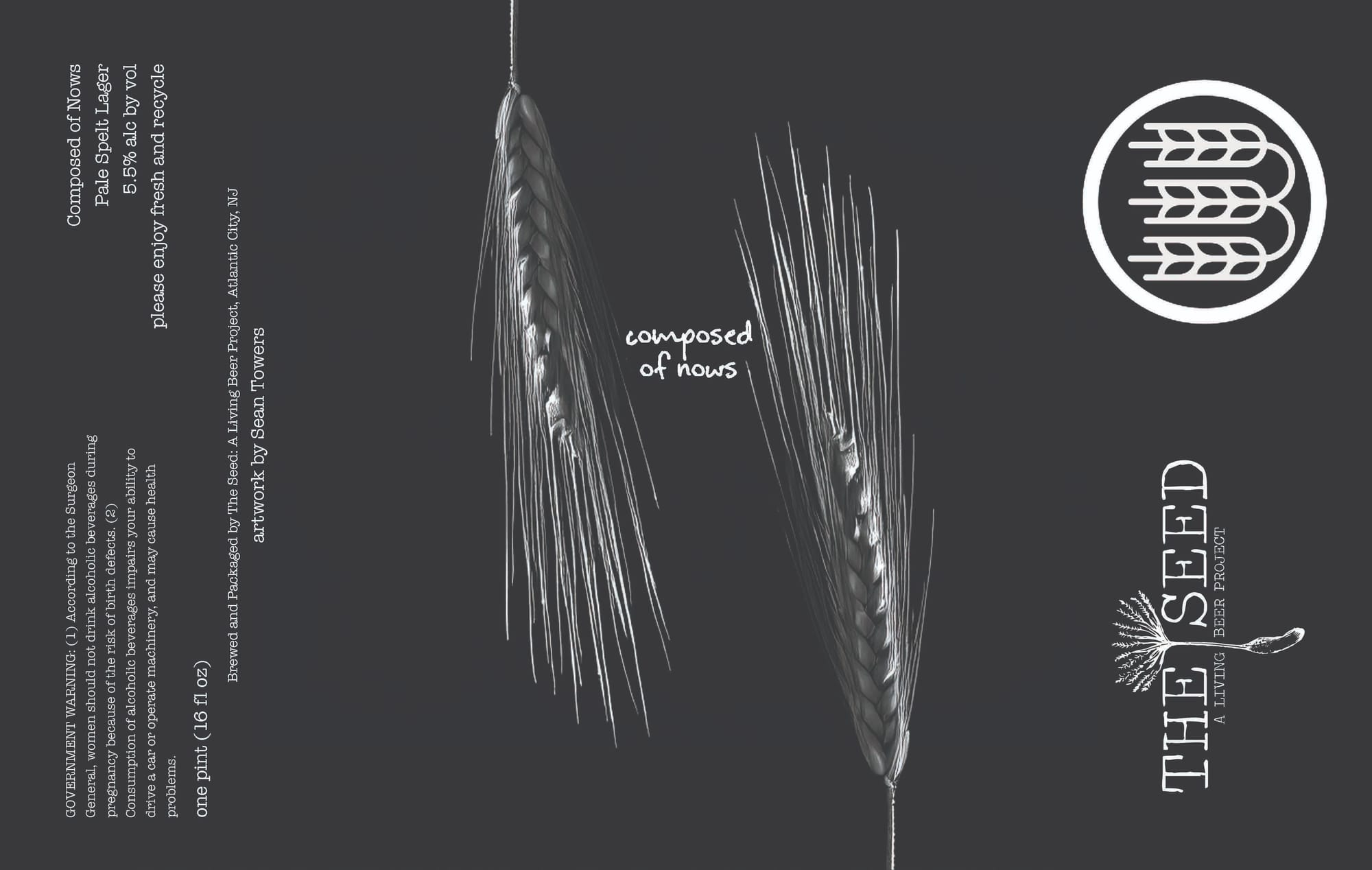 The Seed by A Living Beer Project - beer label