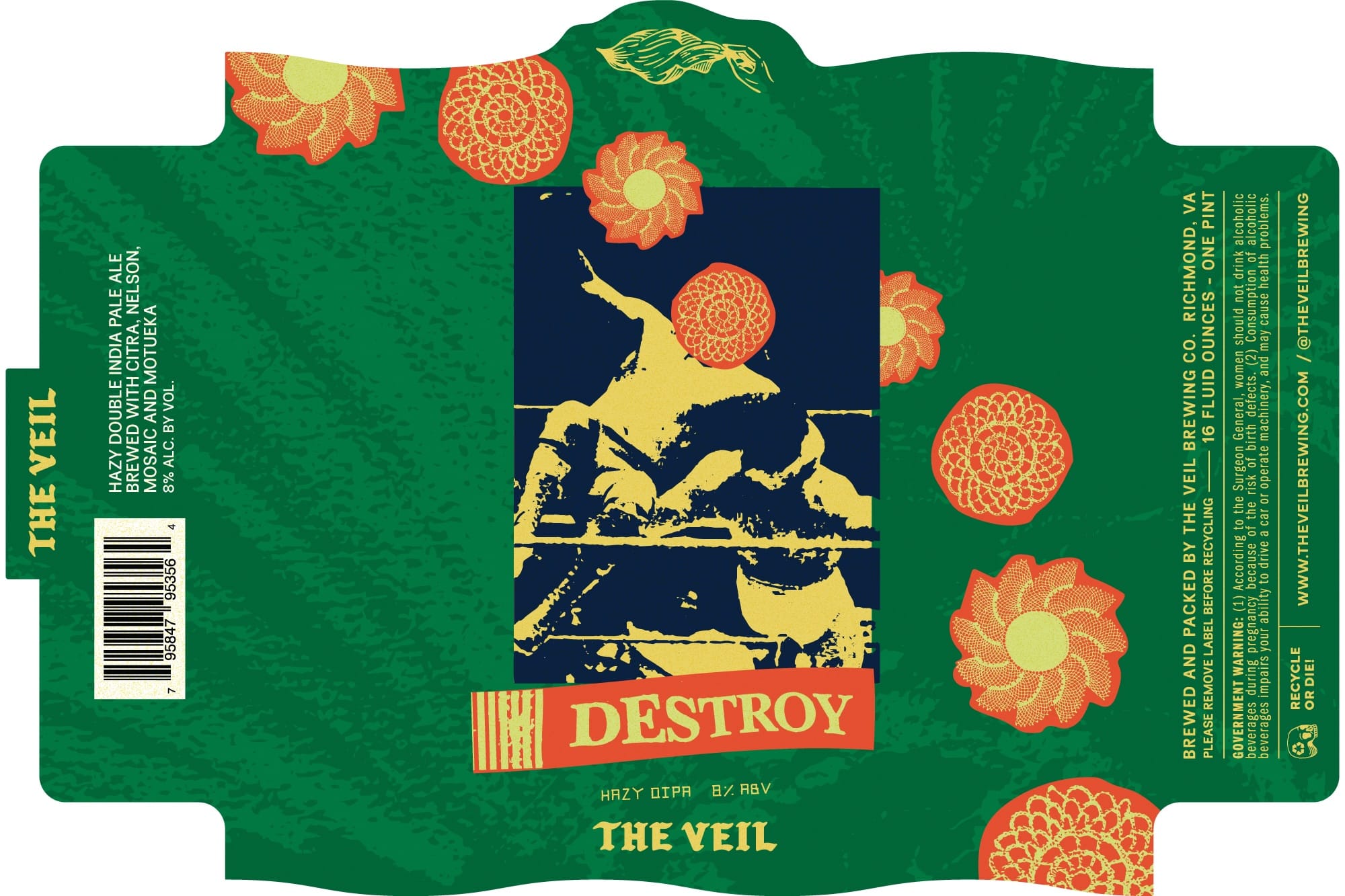 The Veil by The Veil Brewing Co. - beer label