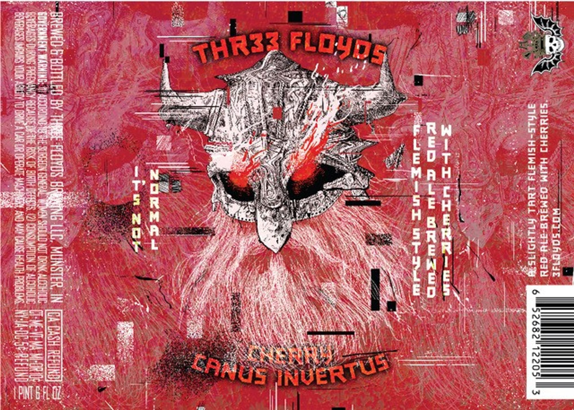 Canus Invertus by Thr3e Floyds Brewing - beer label