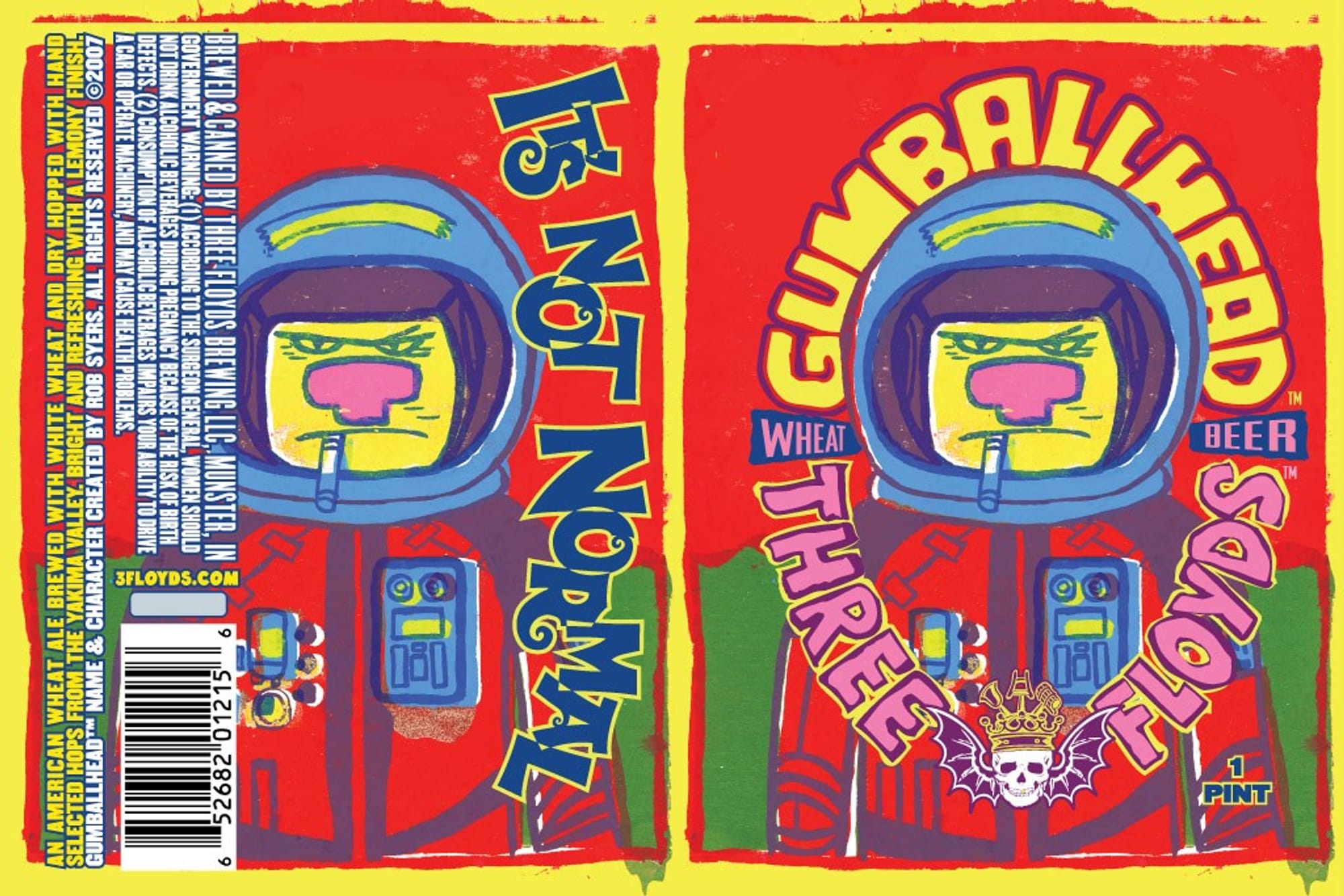 Longfin Lager by Three Floyds Brewing - beer label