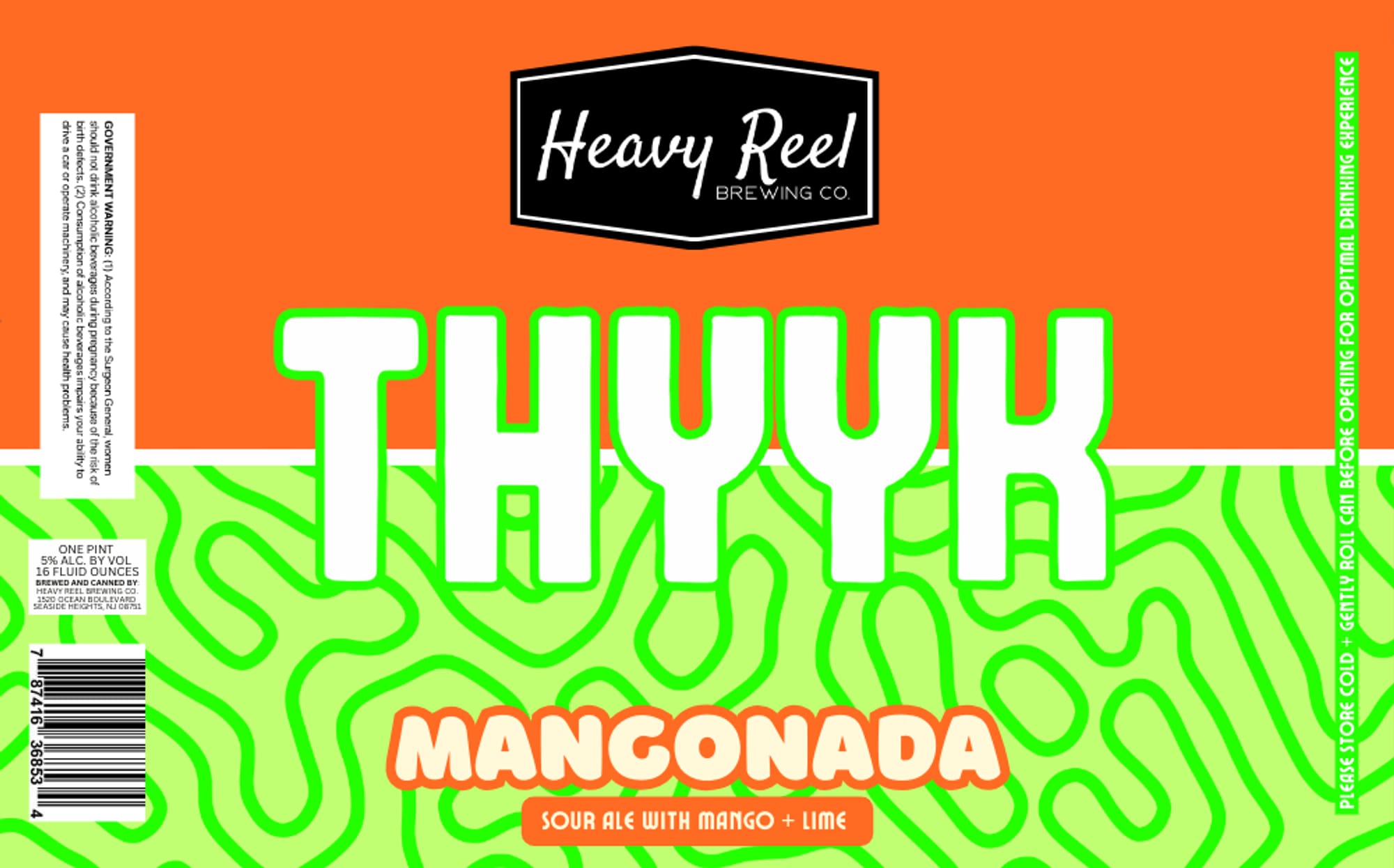Thuyk by Heavy Reel Brewing Co. - beer label