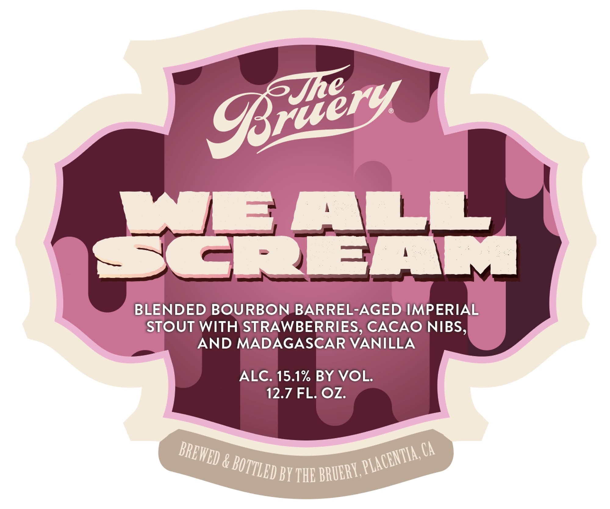 We All Scream by The Bruery - beer label